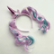 Unicorn Birthday Headband For Girls Colorful Hair Accessory For Parties Baby Showers 1