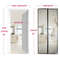 Magnetic Screen Door Curtain  HeavyDuty Mesh With HandsFree Closure For BugFree Ventilation 3