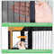 Magnetic Screen Door Curtain  HeavyDuty Mesh With HandsFree Closure For BugFree Ventilation 4