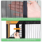 Magnetic Screen Door Curtain HeavyDuty Mesh With HandsFree Closure For BugFree Ventilation 4