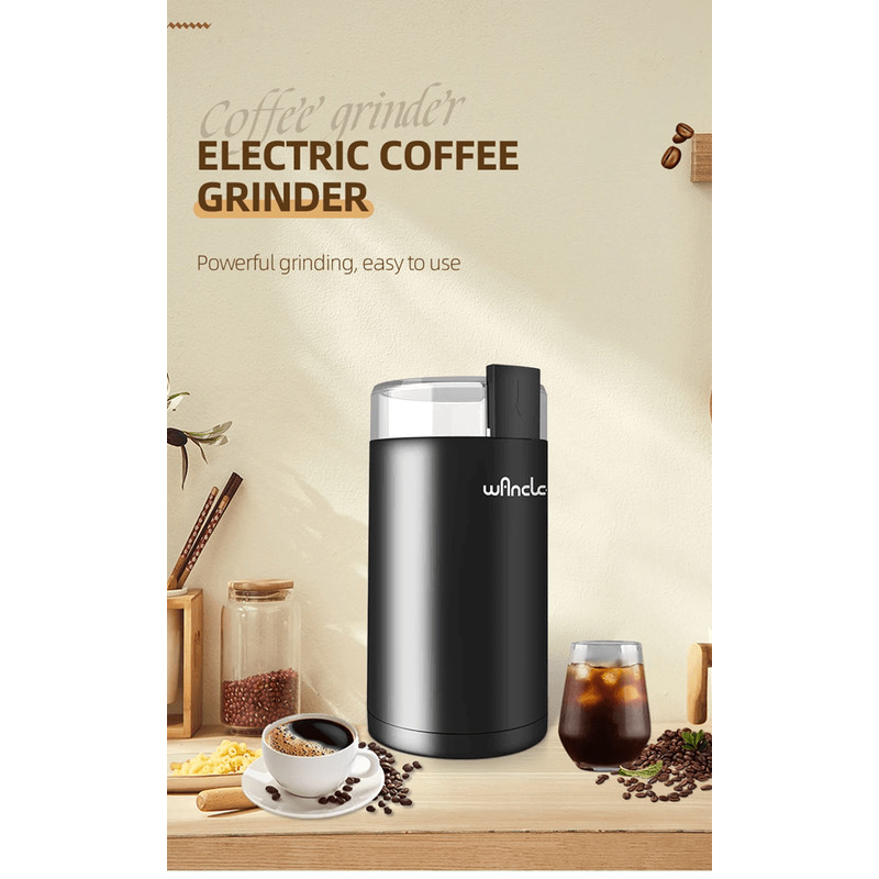 200W Precision Brew Electric Coffee Grinder HighPower MultiUse Bean And Spice Mill 0