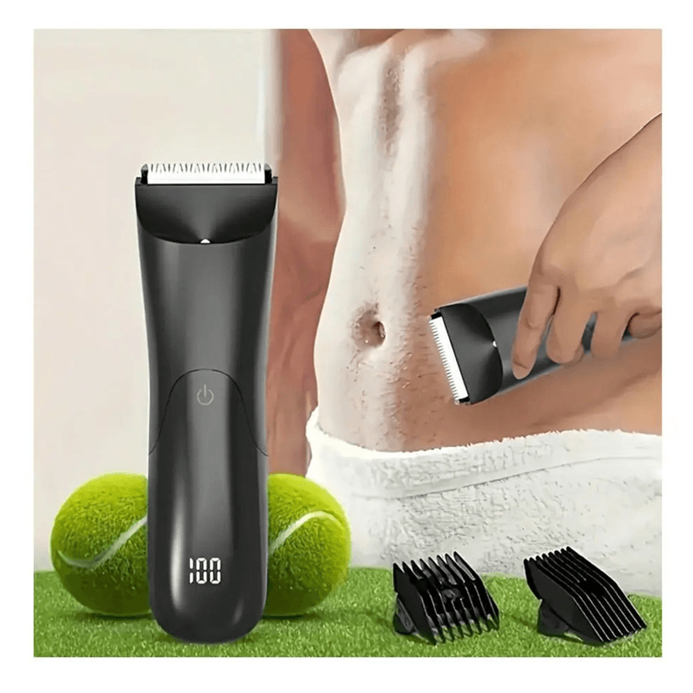 PrecisionGroom Mens Body Hair Trimmer Beard Chest Groin Shaver For Total Grooming Control 2