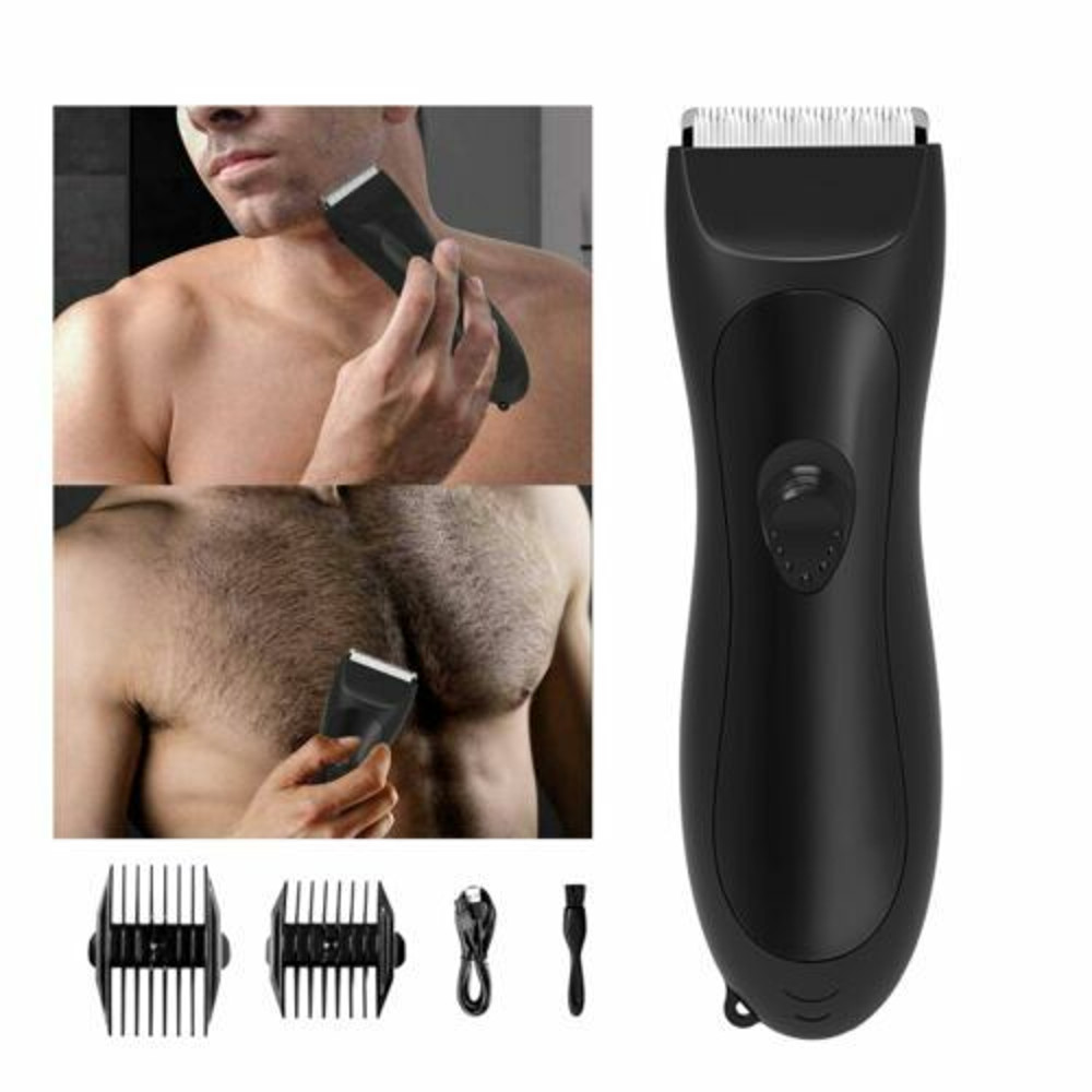 PrecisionGroom Mens Body Hair Trimmer Beard Chest Groin Shaver For Total Grooming Control 0