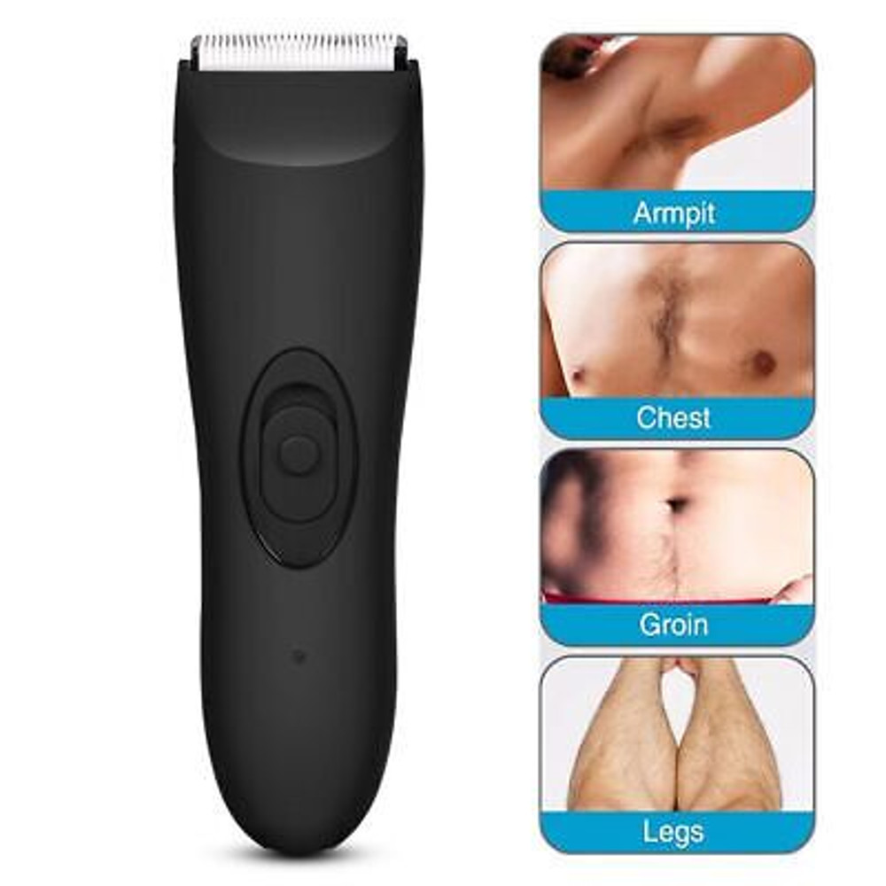 PrecisionGroom Mens Body Hair Trimmer Beard Chest Groin Shaver For Total Grooming Control 1