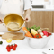 Stainless Steel Rice Washer Strainer Bowl 304 Kitchen Sieve For Rice Fruits And Vegetables 5
