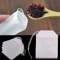 100Pack Disposable Tea Filter Bags NonWoven Drawstring Infusers For Loose Leaf Tea Herbs And Spice 1