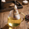 100Pack Disposable Tea Filter Bags NonWoven Drawstring Infusers For Loose Leaf Tea Herbs And Spice 3