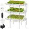 3Layer Hydroponic Growing System Kit  108Site Soilless Garden With FoodGrade PVC Pipes 0