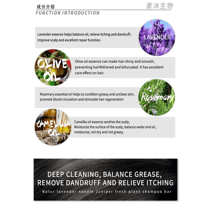Refreshing Tea Tree Essential Oil Shampoo Handmade Herbal Formula For Oily Scalp Dandruff Control 1