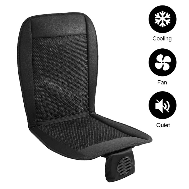 CoolDrive 12V Car Seat Cooling Cushion Ventilated Summer Comfort With 8 Fan Airflow 5