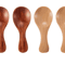 Mini Wooden Spice Spoons Set Of 4 Natural ShortHandle Scoops For Kitchen Tea And Condiments 9