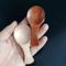 Mini Wooden Spice Spoons Set Of 4 Natural ShortHandle Scoops For Kitchen Tea And Condiments 0
