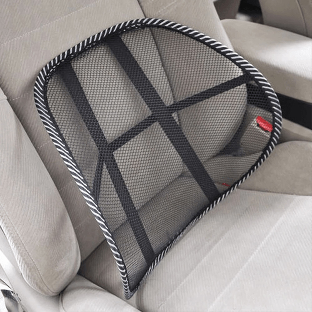 ErgoMesh Lumbar Support Cushion  Mesh Back Brace For Car Office And Home Seating Comfort 3