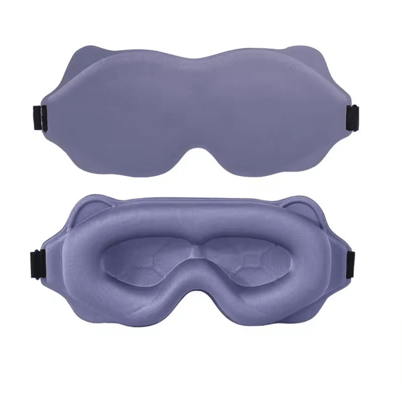 3D Contour Sleep Mask  Light Blocking Eye Mask For Sleeping And Travel Comfort 6