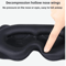 3D Contour Sleep Mask Light Blocking Eye Mask For Sleeping And Travel Comfort 3