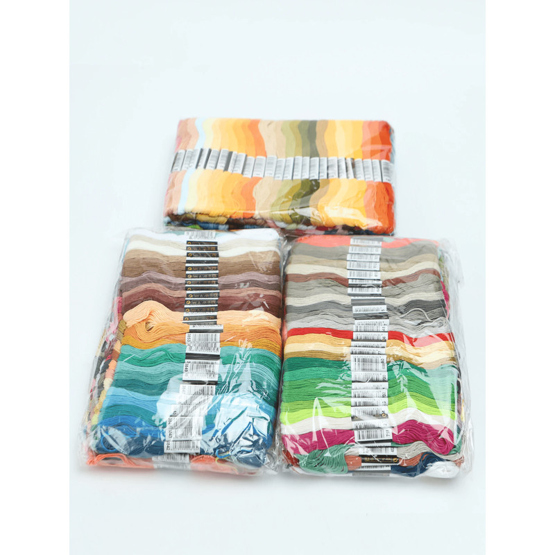 Premium Embroidery Floss Set 50 To 447 Color Threads For Cross Stitch And Craft Sewing 4