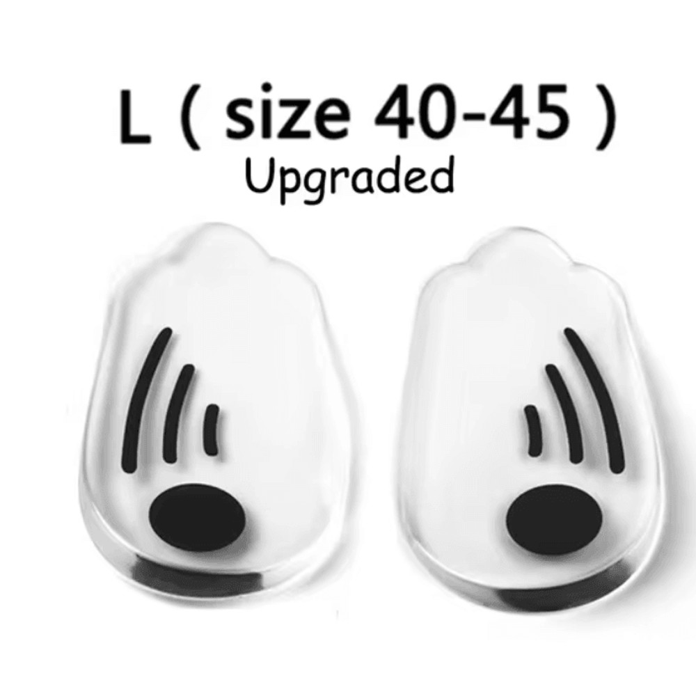 Magnetic Silicone Orthopedic Insoles Plantar Fasciitis Relief Foot Correction Heel Pads For OX Le 8