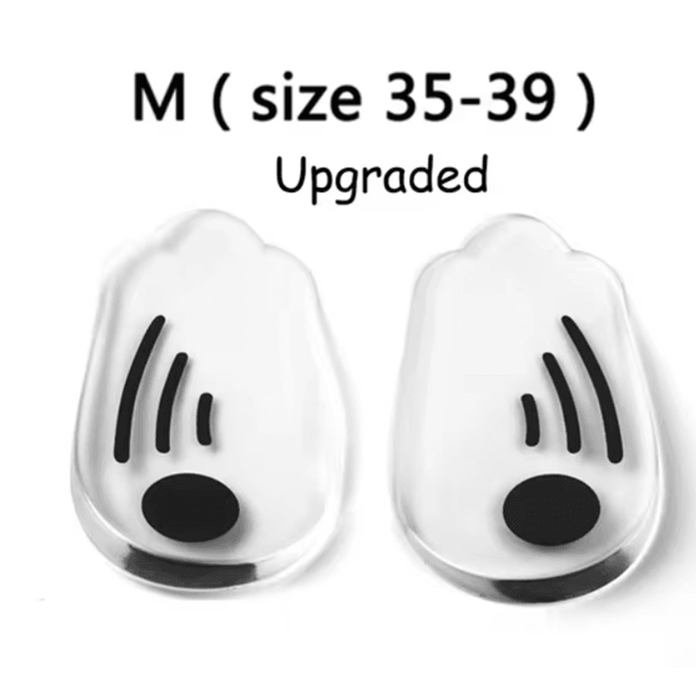 Magnetic Silicone Orthopedic Insoles Plantar Fasciitis Relief Foot Correction Heel Pads For OX Le 7