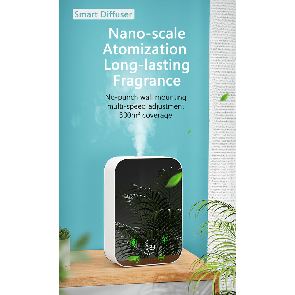 WallMountable Scent Diffuser Machine Electric Aroma Nebulizer For Home Office And Commercial Space 0
