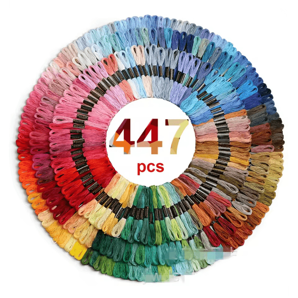 Multicolor Embroidery Floss Set 50 To 447 Cotton Threads For Cross Stitch DIY Crafts Sewing Proje 7