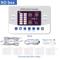 12Mode TENS And EMS Pulse Massager Electronic Muscle Stimulator For Pain Relief And Recovery 12