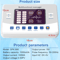 12Mode TENS And EMS Pulse Massager Electronic Muscle Stimulator For Pain Relief And Recovery 11