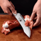 Japanese High Carbon Multi Purpose Cleaver Butcher BBQ And Chef Knife In One 2