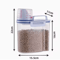 1pc Rice And Grains Food Storage Canister With Measuring Cup Kitchen Moisture Proof And Insect Proo 4