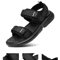 A Pair Of Non Slip Mens Sandals For Summer New Wear Resistant Breathable Simple White Soled Mens Bu 1