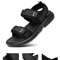 A Pair Of Non Slip Mens Sandals For Summer New Wear Resistant Breathable Simple White Soled Mens Bu 1