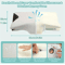 Orthopedic Butterfly Memory Foam Pillow For Neck Support And Pain Relief 0