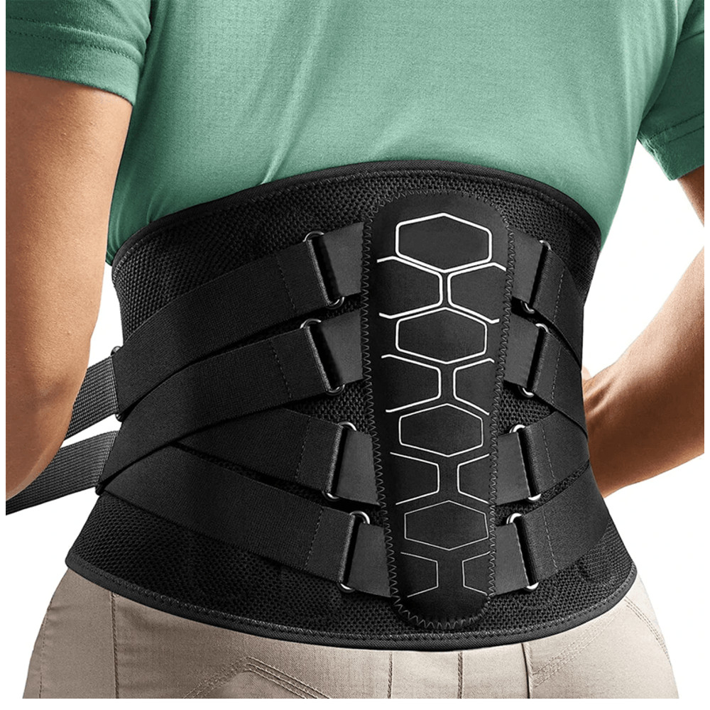 Lower Back Brace For Pain Relief And Lumbar Support For Herniated Disc And Sciatica 0