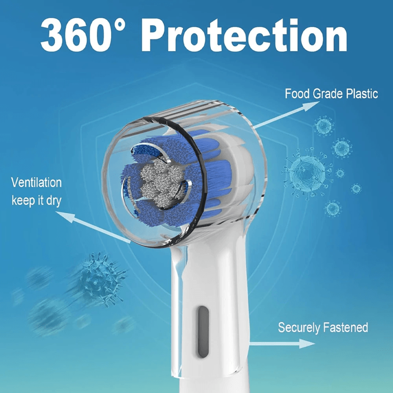 Toothbrush Head Covers For Oral B And IO Series Dustproof Cap Protectors 4