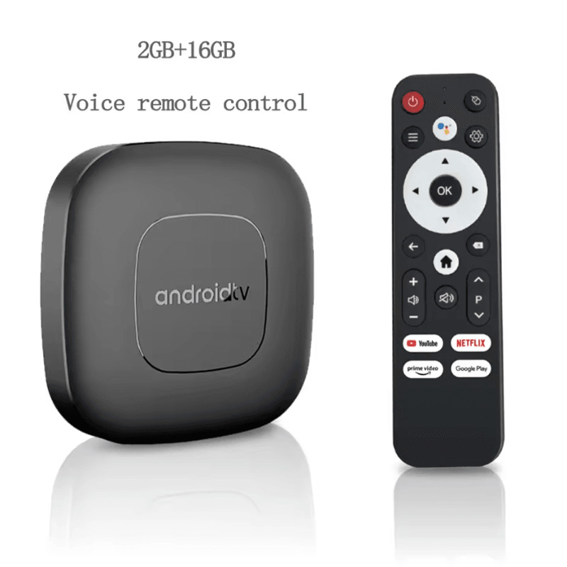 Android TV Box With Google Assistant And Dual Band WiFi For 4K Streaming 4