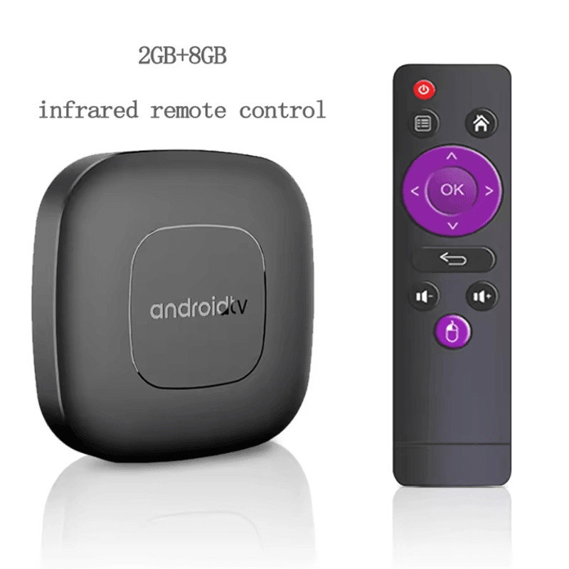 Android TV Box With Google Assistant And Dual Band WiFi For 4K Streaming 1