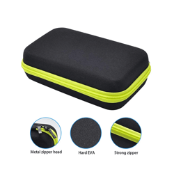 portable travel case for philips oneblade electric trimmer and accessories