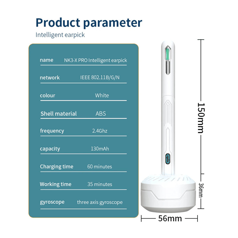 HD Ear Cleaner With Camera USB C Otoscope Wax Removal Kit For Adults And Kids 2