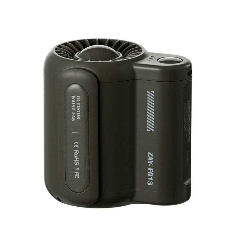 Portable Waist Fan USB Rechargeable Clip On Cooling Fan For Outdoor And Under Shirt Use 4