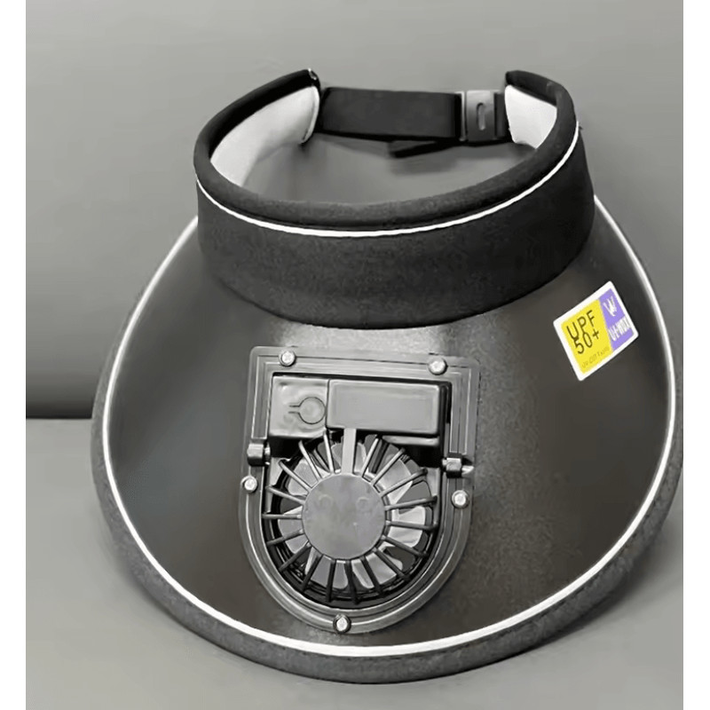 Cooling Fan Hat USB Rechargeable Sun Visor Cap For Outdoor Sports And Fishing 4