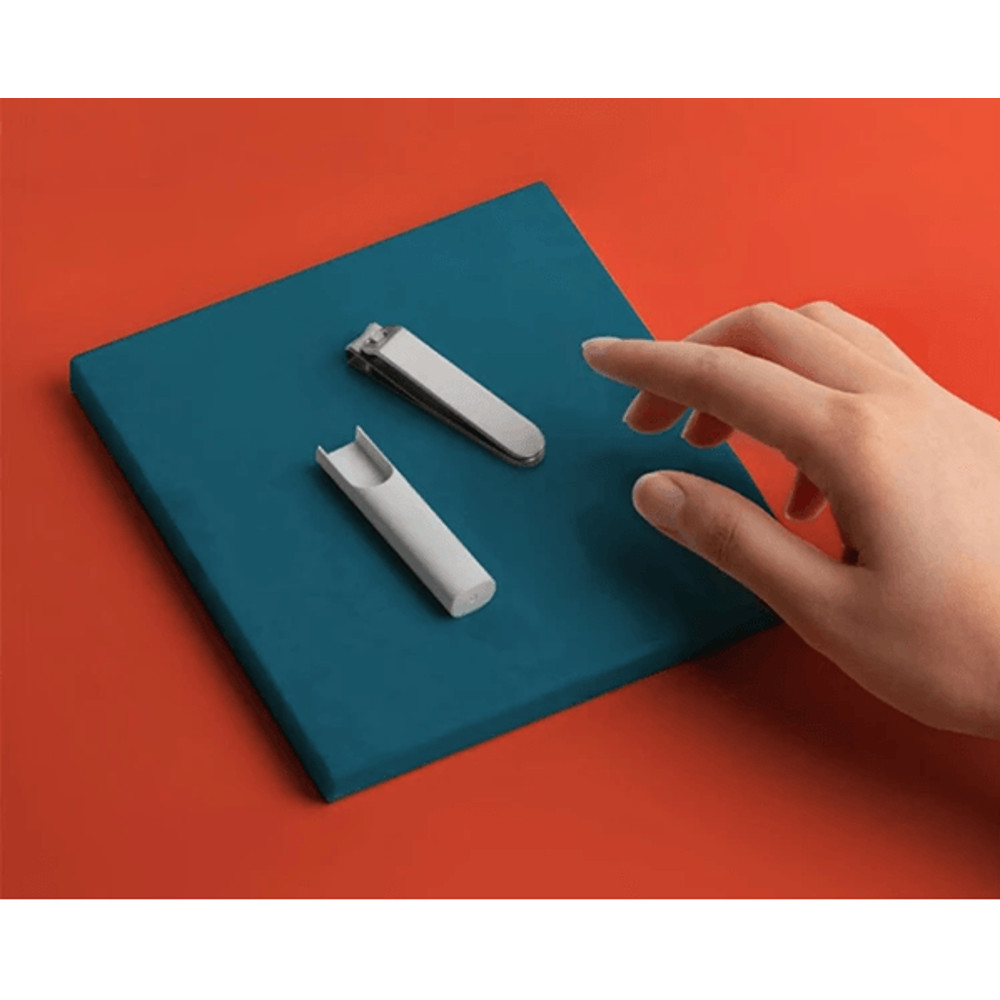 Xiaomi Anti Splash Nail Clipper Stainless Steel Portable Nail Trimmer With Storage Case 3