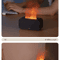 Flame Effect Aromatherapy Diffuser LED Mini Humidifier With Timer For Home And Office 4