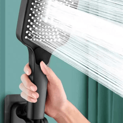 high pressure adjustable shower head 3 mode water saving rainfall shower for bathroom