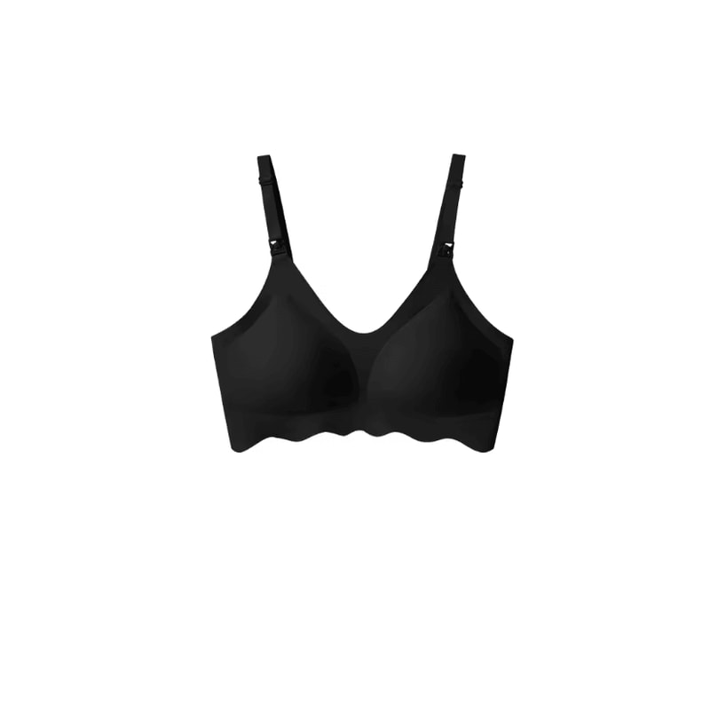 Ultra Thin Comfortable Breastfeeding Bra With Detachable Clips And Traceless Support 5