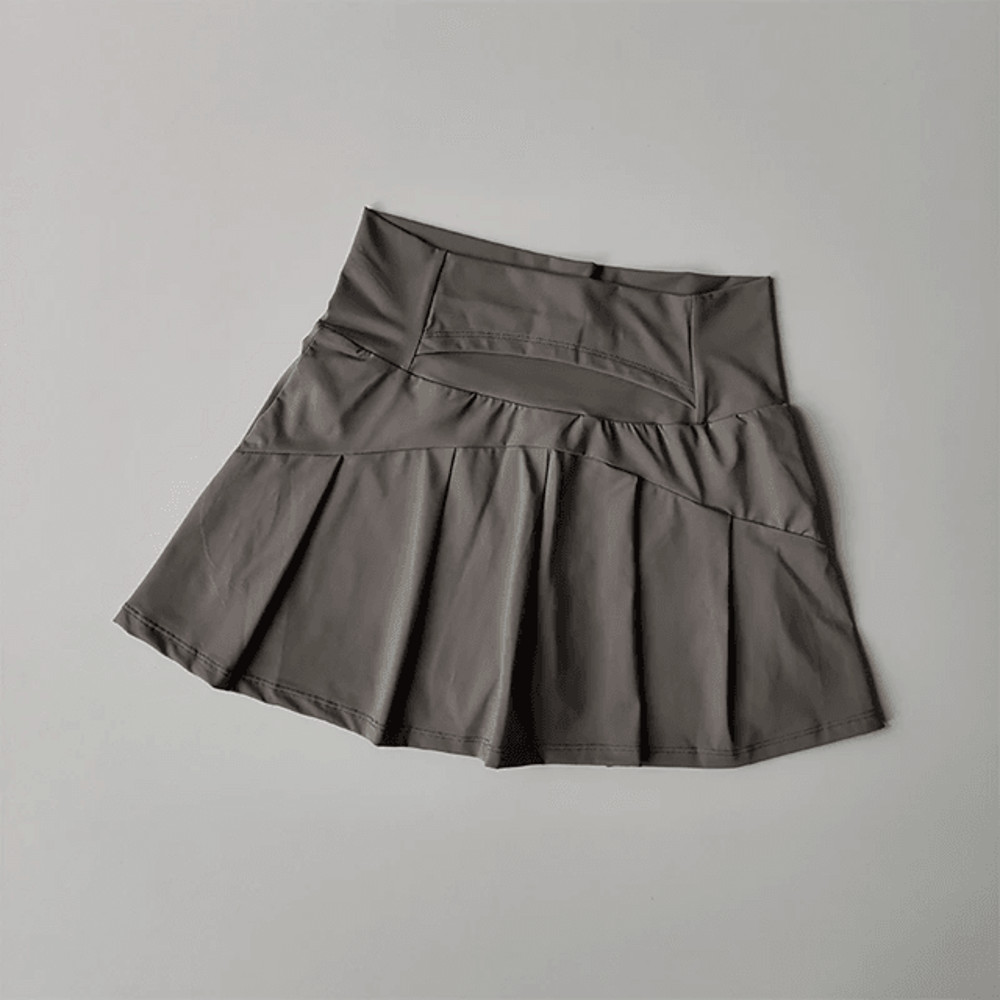 High Waist Sports Skirt With Lined Shorts Quick Dry Tennis And Golf Skort For Women 1