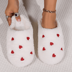 cozyheart silent indoor slippers for women plush cute lightweight comfort