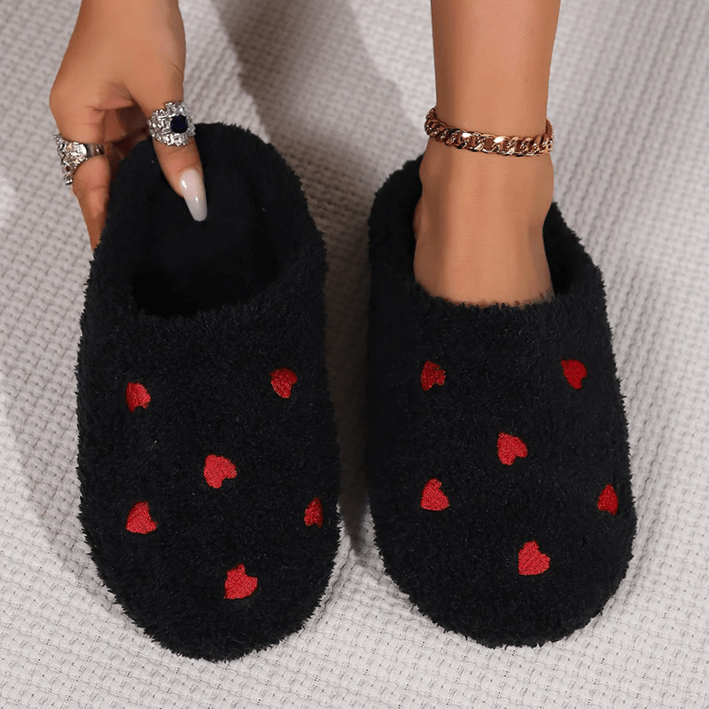 CozyHeart Silent Indoor Slippers For Women Plush Cute Lightweight Comfort 3
