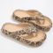 Leopard Cloud Comfort Flip Flops For Women Thick Sole Travel Beach Sandals 2