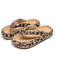 Leopard Cloud Comfort Flip Flops For Women Thick Sole Travel Beach Sandals 0