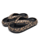 Leopard Cloud Comfort Flip Flops For Women Thick Sole Travel Beach Sandals 4
