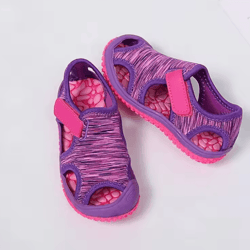 kids summer toe cap sandals for boys and girls beach sport shoes